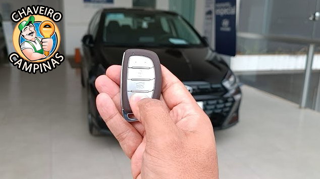 Chave novo hyundai hb20 2023 em campinas